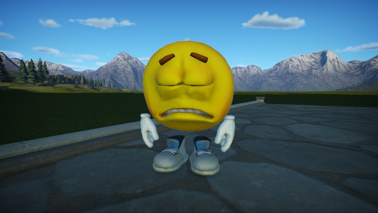 smiley really sad flexy color
