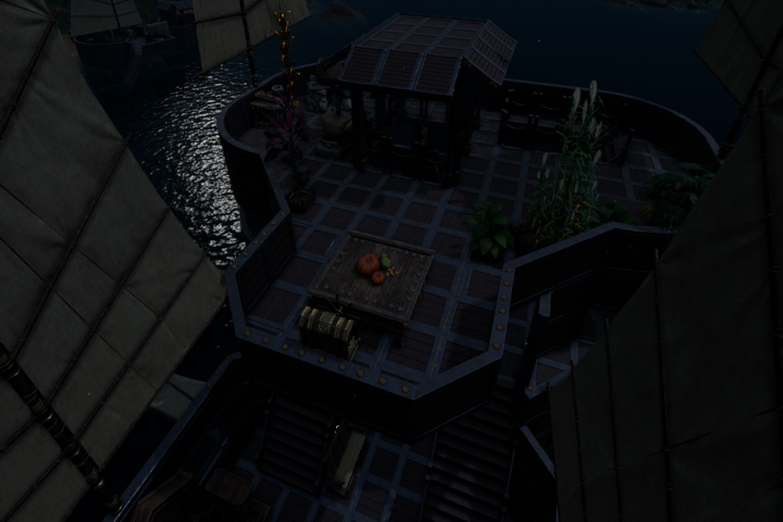 Floating Wooden Base – Soulmask Mod