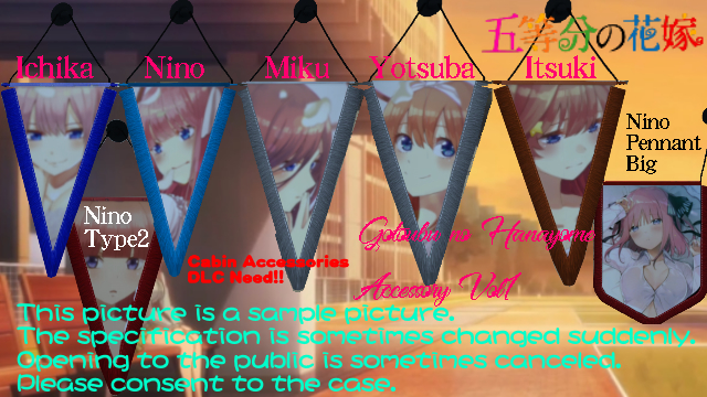 The Quintessential Quintuplets Accessory Vol1