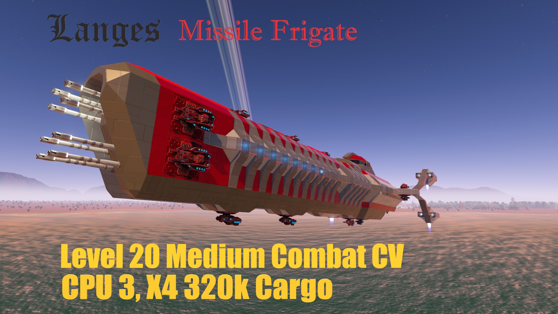 Langes Missile Frigate