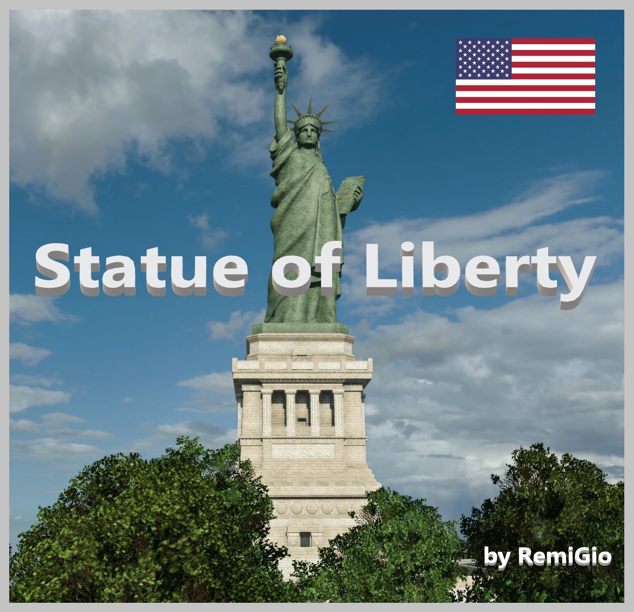 STATUE OF LIBERTY & CRISTO REDENTOR
