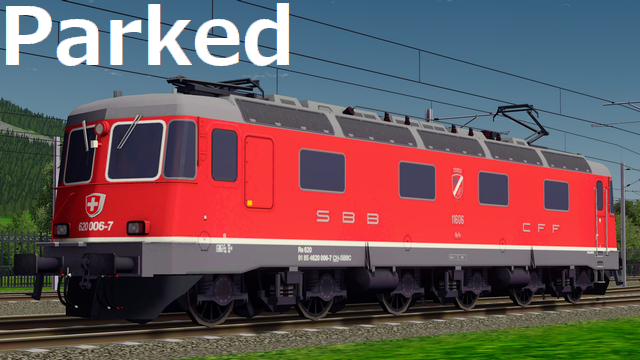 SBB Re 620 006 (Parked)