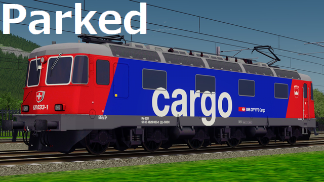 SBB Re 620 033 (Parked)