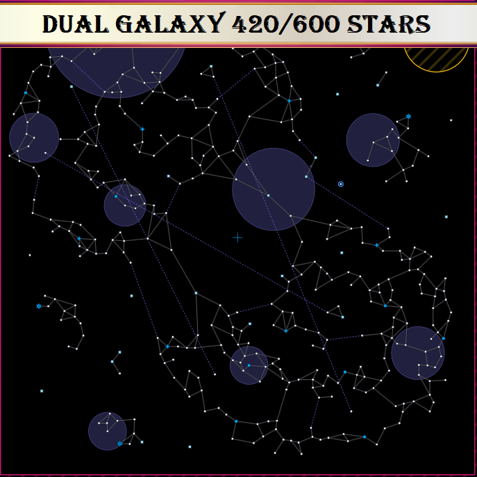 Dual Galaxy 620 & 420 Stars