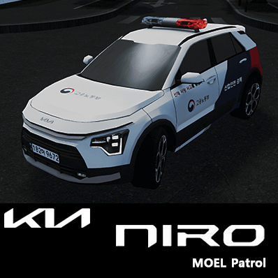 2023 Kia Niro MOEL Patrol car