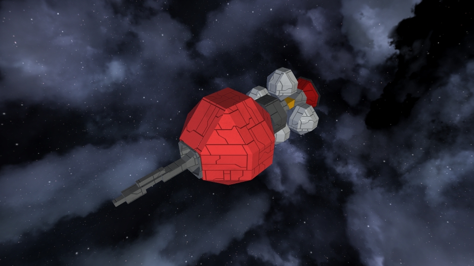 [Fighter Blueprint]  Red Gundam's Bit : Mobile Suit Gundam GQuuuuuuX