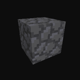 Cobblestone block