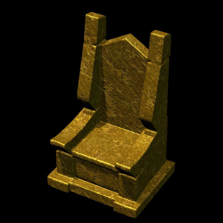 Throne, Gold