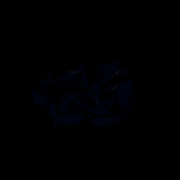A glowing sigil - black serpent