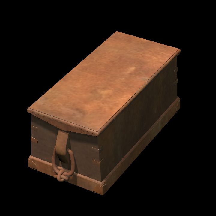 Chest lidded - rusty 1