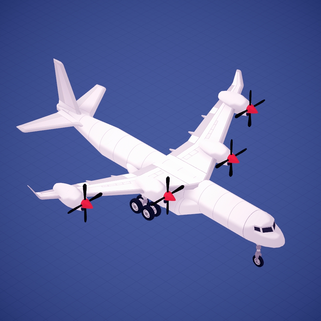 Proppeler cargo plane       (look the description)