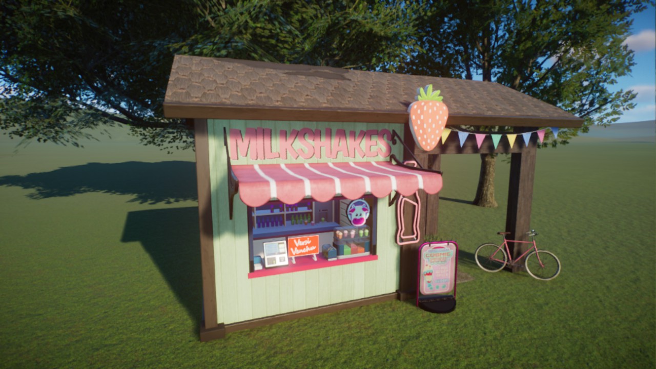 Cosmic Cow Milkshake Shop