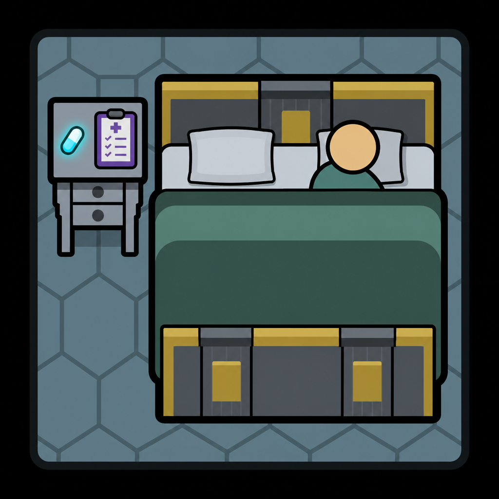 Bedtime Drug Policy mod preview for RimWorld