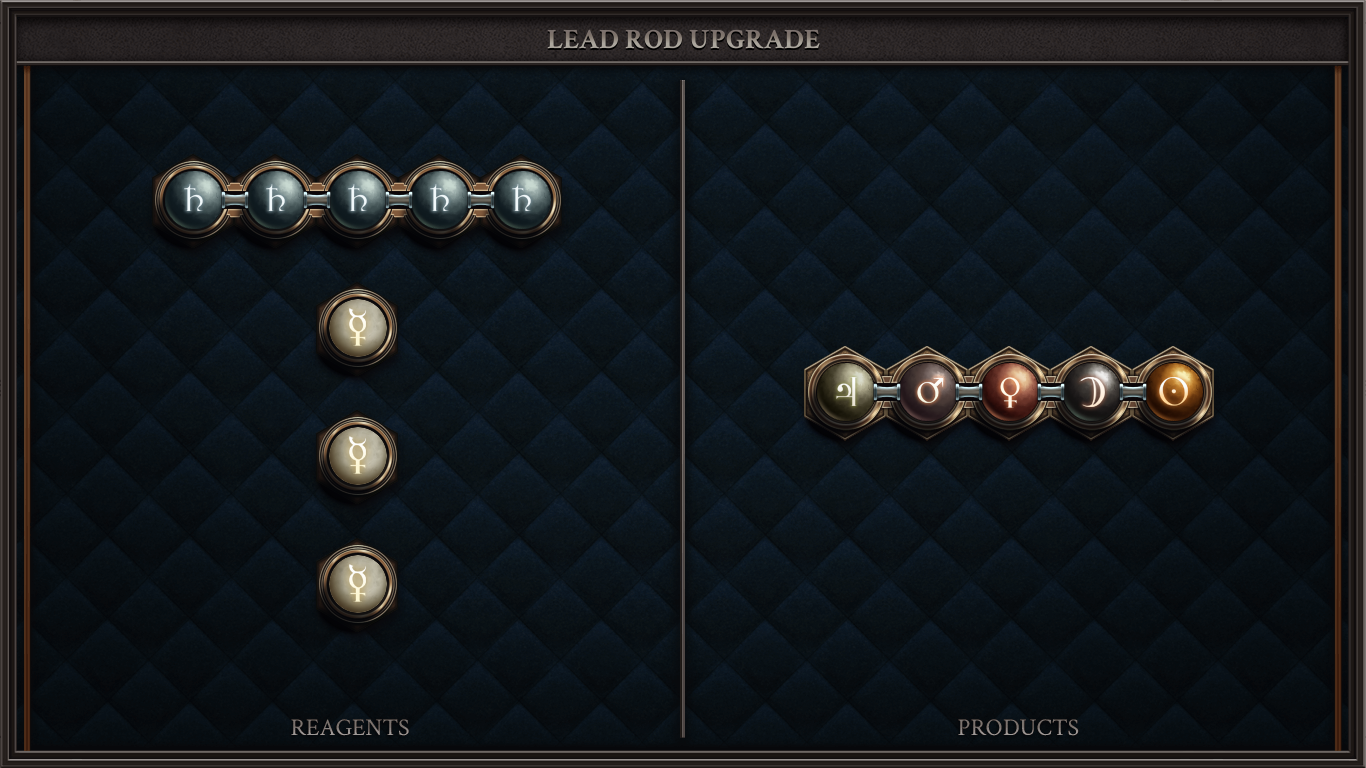 LEAD ROD UPGRADE