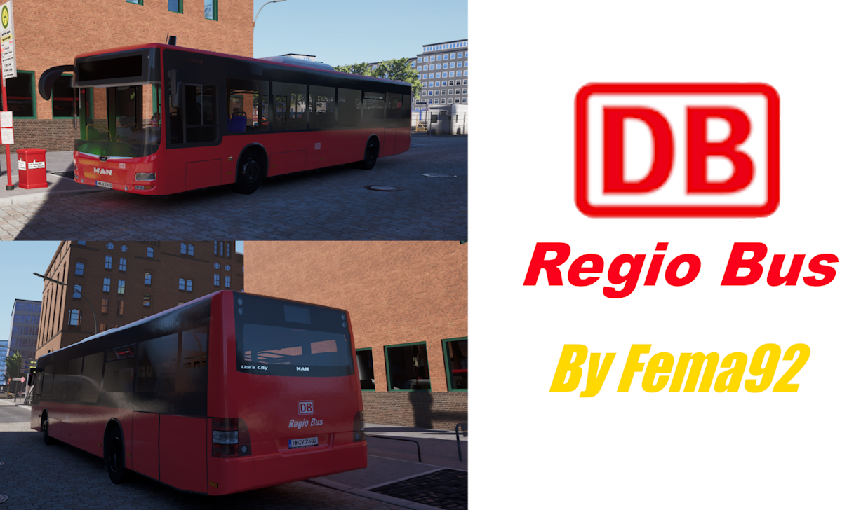 MAN Lions City DB Regio Bus 