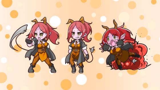 Orange Horn Recolour - Arnelle