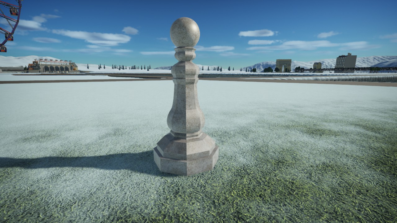 RECOLORABLE MARBLE  PILLAR 2
