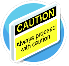 Online Sign Generator- Caution