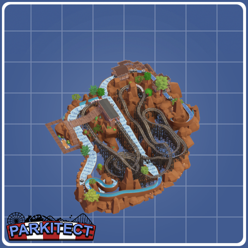 Red River Rapids and Mine Train