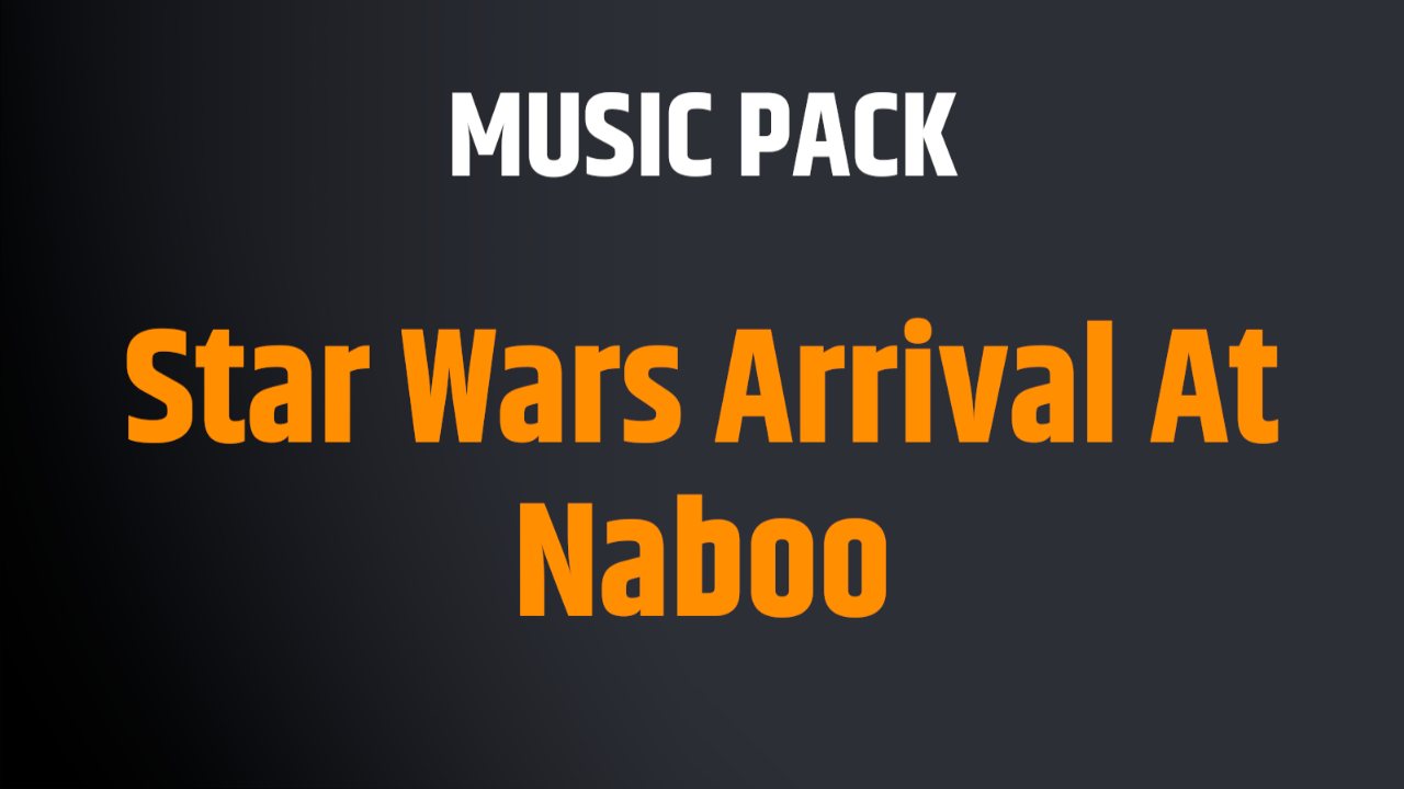 Star Wars Arrival At Naboo
