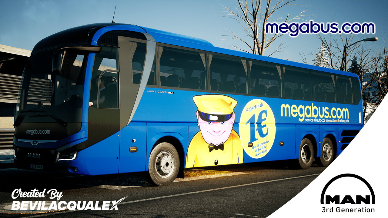 Megabus - MAN 3rd Generation