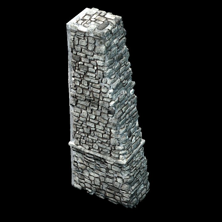 Modular medieval wall set 9
