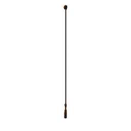 HW Panel End Dark Wood Nut