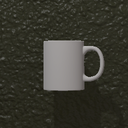 White coffee mug