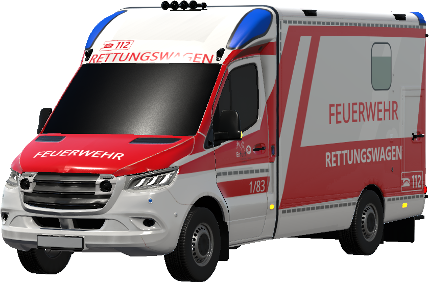 RTW Berufsfeuerwehr Erfurt