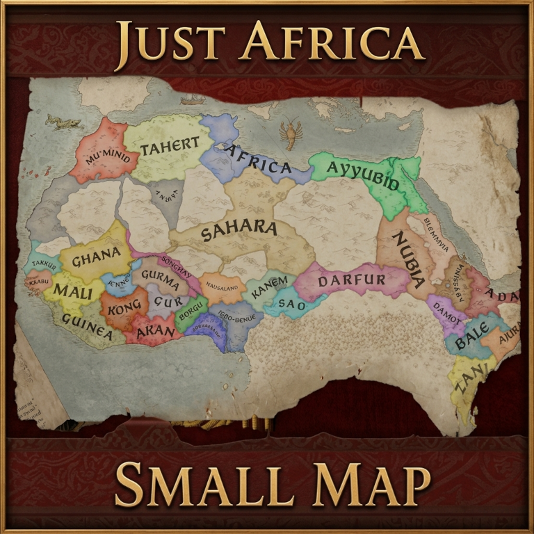 Small Map: Just Africa