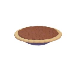 Baked pecan pie