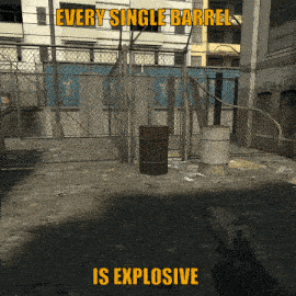 Every barrel is explosive!