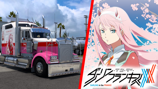 Kenworth W900 Zero Two - Darling in the FranXX [Combo Skin]