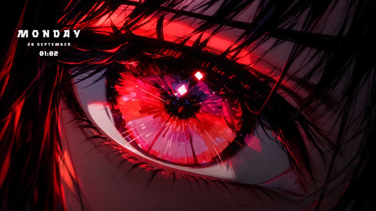 Red Anime Eye