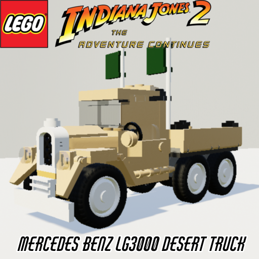 LEGO® Indiana Jones The Adventure Continues ™ Mercedes-Benz LG 3000 Desert Truck