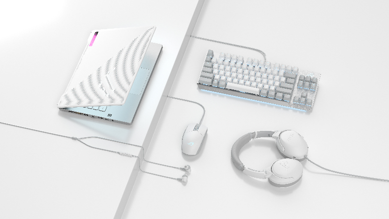 ROG Moonlight White Wallpaper 2
