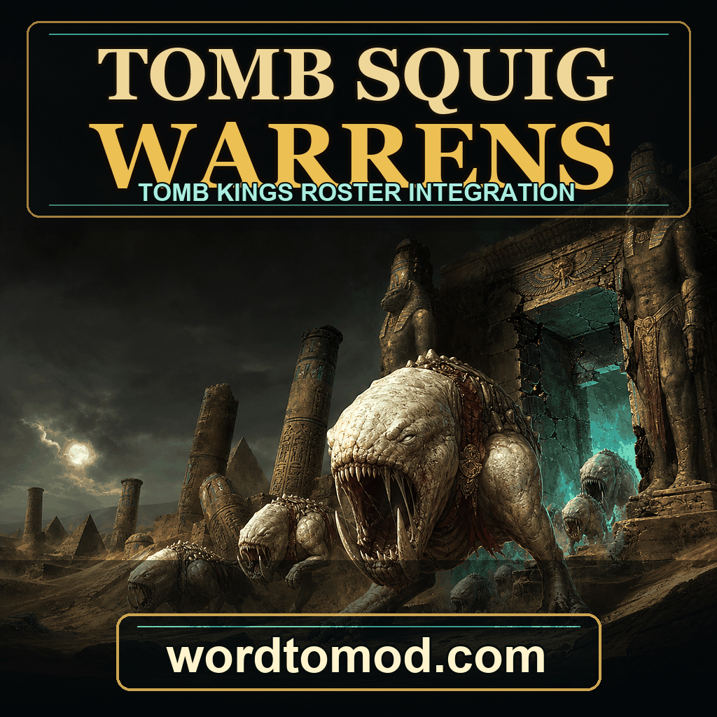 Tomb Squig Warrens for Tomb Kings