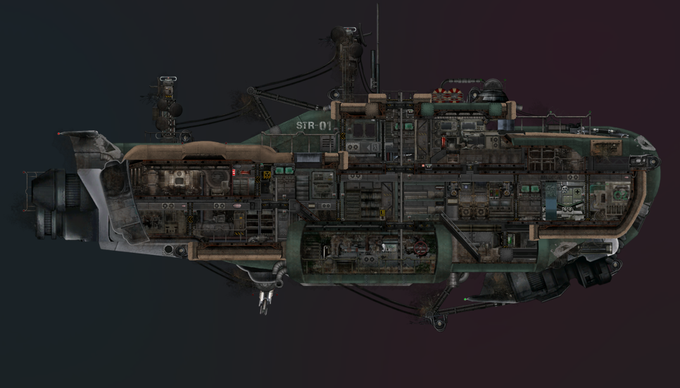 strider – Barotrauma Mod