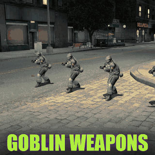 Green Goblin Weapons
