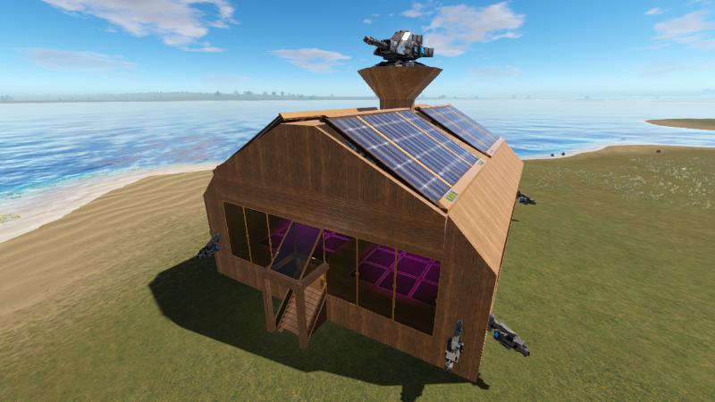 Wooden Greenhouse