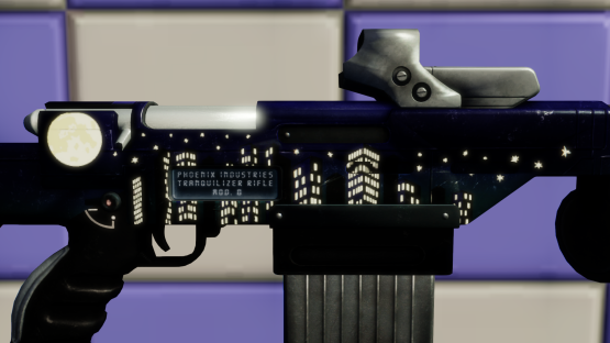 Cityscape Tranq Rifle (Free Drop or Gift/Collection)