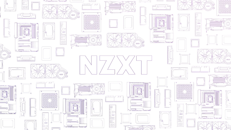 NZXT Wallpaper White