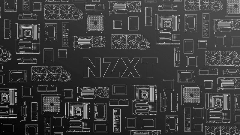 NZXT Wallpaper Black