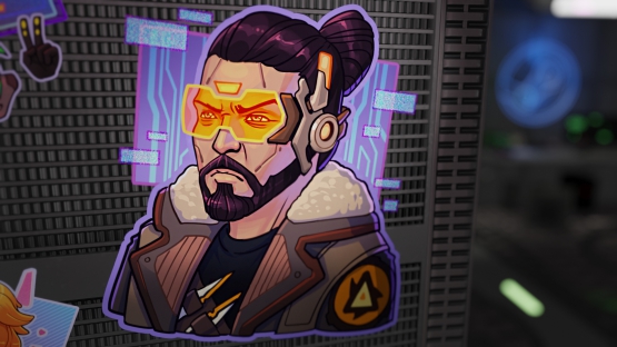 CSGO10 | //./Blackwolf_Sticker
