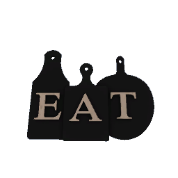 Eat Cutting Board- V6