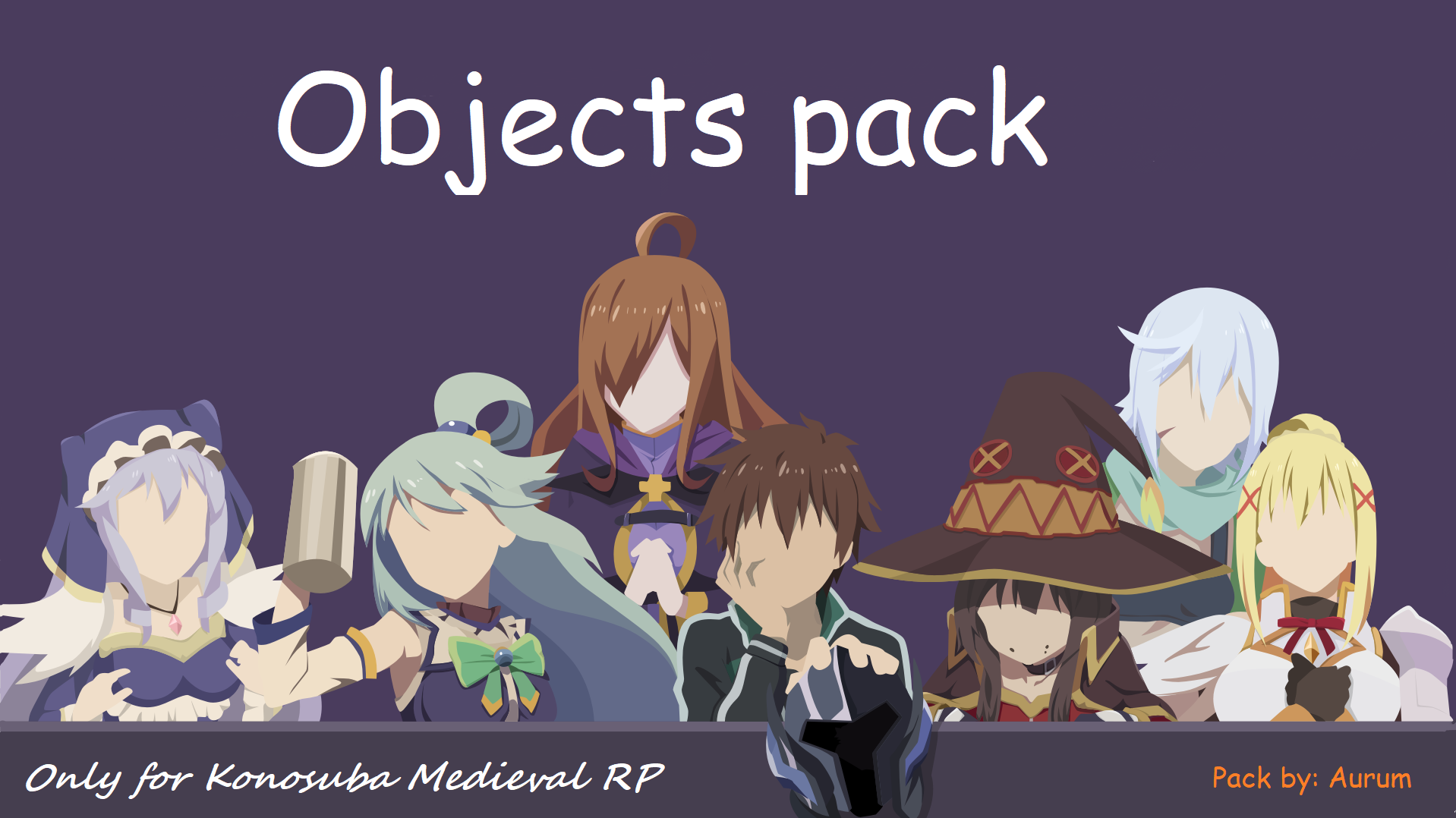 [Konosuba RP] Objects pack – Unturned Mod