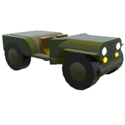 1940's Willys Jeep Toy