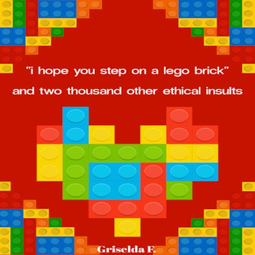 I hope you step on a lego brick book