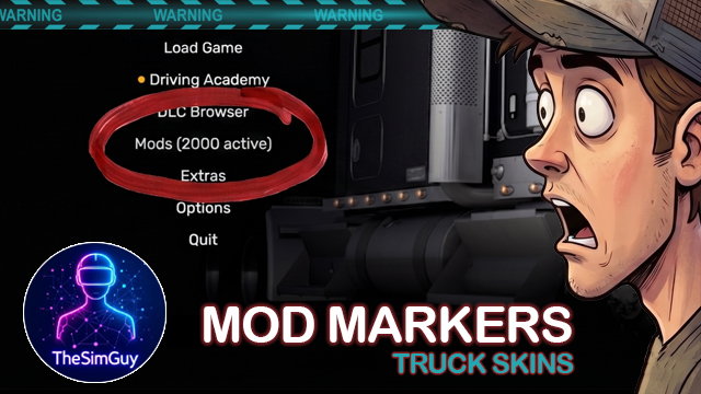 Mod Marker Truck Skins (ATS 1.59)