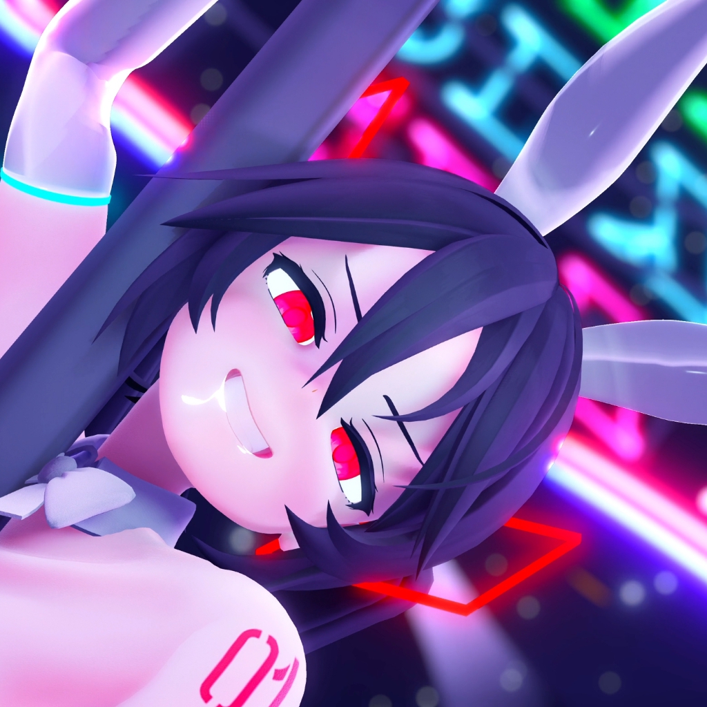 Branブラン 26.01 KUROMARU hacking3 After Mi●u.ver 逆バニー VOCALOID MIKU MMD